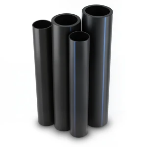 HDPE Pipes PE 80 4 Bar Pressure 1000 mm Diameter 24.5 mm Thickness Black