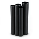 أنابيب HDPE الراجحي PE 80 ضغط 4 بار قطر 1400 مم سمك 34.4 مم أسود
