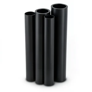 Al-Rajhi HDPE Pipes PE 80 Pressure 4 Bar Diameter 1400 mm Thickness 34.4 mm Black