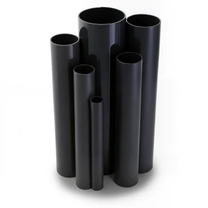 مواسير UPVC ضغط 16 بار قطر خارجي 90 مم سمك 6.7 مم لون اسود