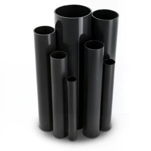 مواسير UPVC ضغط اسمي 2.5 بار قطر خارجي 125 مم سمك 1.8 مم لون اسود