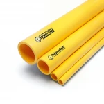 Neproplast HDPE Pipes PE 100 Pressure 20 Bar Outside Diameter 160 mm Thickness 17.9 mm Color Yellow