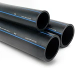 أنابيب HDPE SPS PE 100 ضغط 16 بار قطر خارجي 25 مم سمك 2.3 مم لون أسود | مصنع أنظمة الانابيب السعودي (SPS)