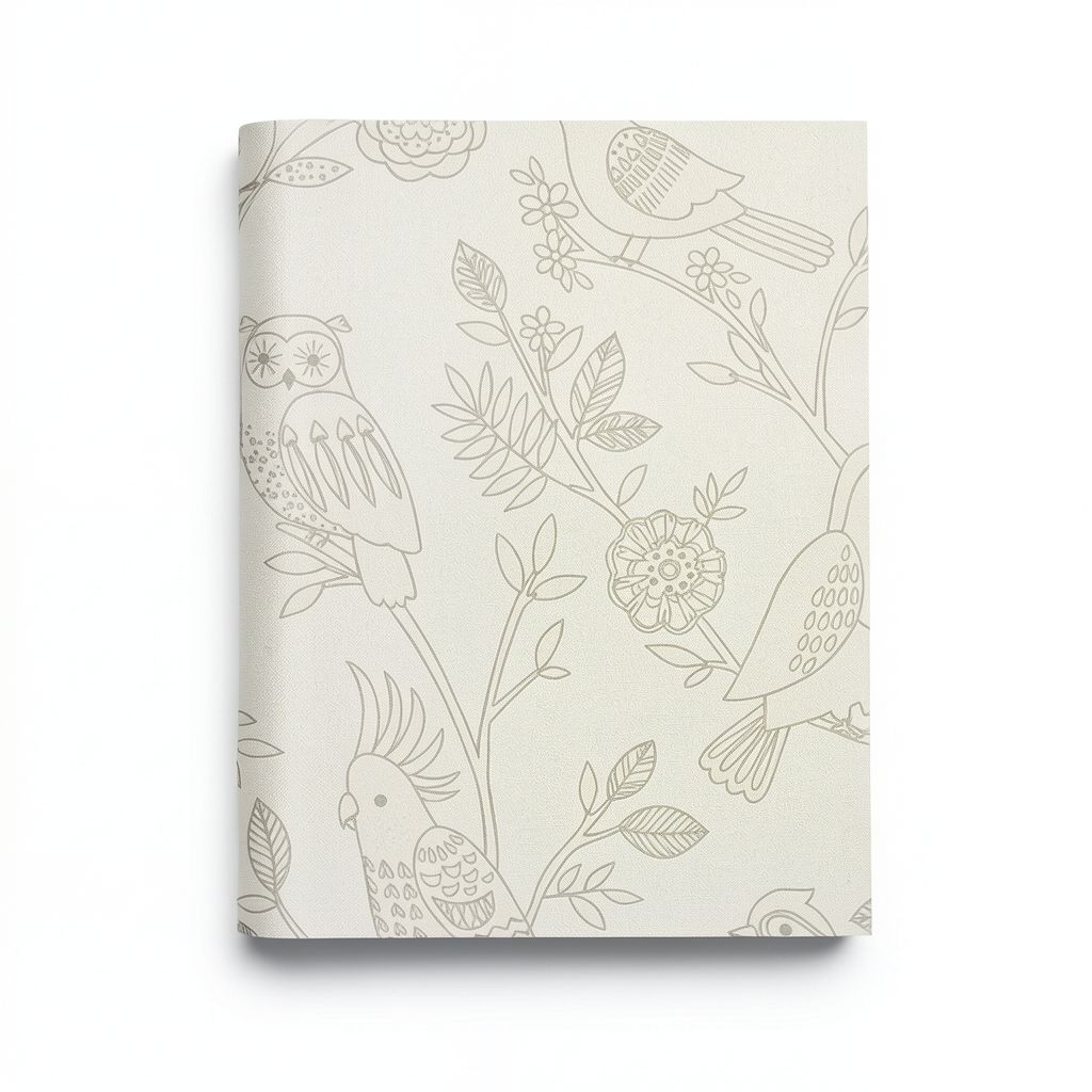 German Wallpaper Youth and Children 10m x 0.53m Pale Beige, Model 292909