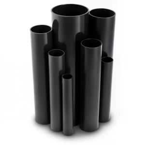 UPVC Pipes Nominal Pressure 2.5 Bar Outside Diameter 125 mm Thickness 1.8 mm Black