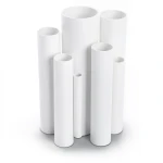 مواسير UPVC ضغط 2.5 بار قطر خارجي 125 مم سمك 1.8 مم لون أبيض