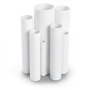 مواسير UPVC ضغط 2.5 بار قطر خارجي 125 مم سمك 1.8 مم لون أبيض