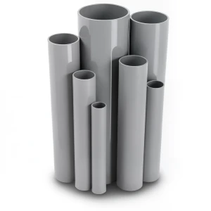 UPVC Pipes Pressure 2.5 Bar Outside Diameter 125 mm Thickness 1.8 mm Gray