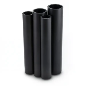 أنابيب HDPE الراجحي PE 80 ضغط 4 بار قطر خارجي 1600 مم سمك 39.2 مم أسود