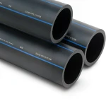 مواسير HDPE السعودى PE 100 ضغط 6 بار قطر خارجي 50 مم سمك 2 مم لون اسود | مصنع أنظمة الانابيب السعودي (SPS)