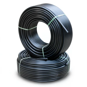 أنابيب HDPE PE 80 ضغط 6 بار قطر 125 مم سمك 5.7 مم أسود