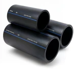 SPS HDPE Pipe PE 100 Pressure 10 Bar Outside Diameter 50 mm Thickness 3 mm Black | Saudi Pipes Systems (SPS)