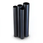 مواسير HDPE PE 80 ضغط 6 بار قطر خارجي 140 مم سمك 6.4 مم لون أسود