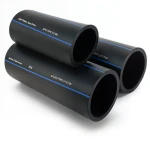 أنابيب HDPE السعودى PE 100 ضغط 16 بار قطر خارجي 32 مم سمك 3 مم لون أسود | مصنع أنظمة الانابيب السعودي (SPS)