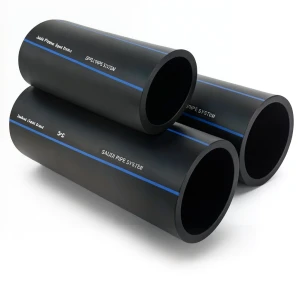أنابيب HDPE السعودى PE 100 ضغط 16 بار قطر خارجي 32 مم سمك 3 مم لون أسود | مصنع أنظمة الانابيب السعودي (SPS)