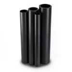 أنابيب HDPE الراجحي PE 80 ضغط 4 بار قطر خارجي 1600 مم سمك 39.2 مم أسود