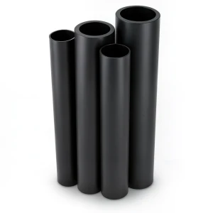 مواسير HDPE الراجحي PE 80 ضغط 6 بار قطر خارجي 180 مم سمك 8.2 مم لون أسود