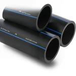 SPS HDPE Pipes PE 100 Pressure 10 Bar OD 40 mm Thickness 2.4 mm Black | Saudi Pipes Systems (SPS)