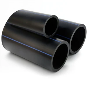 أنابيب HDPE السعودي PE 100 ضغط 16 بار قطر خارجي 20 مم سمك 2 مم لون أسود