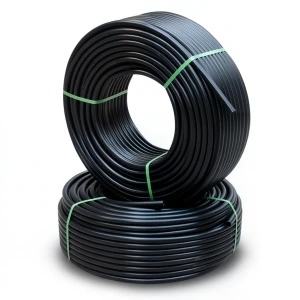 أنابيب HDPE PE 80 ضغط 6 بار قطر خارجي 110 مم سمك 5 مم لون أسود