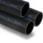 أنابيب HDPE السعودى PE 100 ضغط 16 بار قطر خارجي 32 مم سمك 3 مم لون أسود | مصنع أنظمة الانابيب السعودي (SPS)