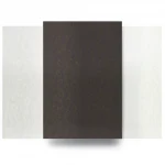 Patterned wall paper, length 10 m, width 0.70 m, dark brown color, model 14014
