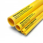 Neproplast HDPE Pipes PE 80 Pressure 16 Bar Outside Diameter 160 mm Thickness 17.9 mm Color Yellow