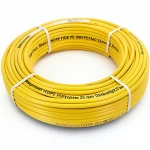 أنابيب HDPE  نيبروبلاست PE 100 ضغط 20 بار قطر خارجي 25 مم سمك 2.8 مم لون أصفر 