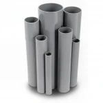UPVC Pipes Modern Technology  Nominal Pressure 10 Bar Outside Diameter 450 mm Thickness 21.5 mm Gray Colour