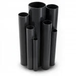 UPVC Pipes Modern Technology Nominal Pressure 10 Bar Outside Diameter 450 mm Thickness 21.5 mm Black Colour