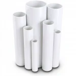UPVC Pipes Modern Technology Nominal Pressure 10 Bar Outside Diameter 355 mm Thickness 16.9 mm White Colour