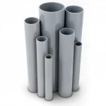 مواسير UPVC التقنية العصرية ضغط 10 بار  قطر خارجي 355 مم سمك 16.9 مم لون رمادي