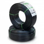 أنابيب HDPE  نيبروبلاست PE 80 ضغط 16 بار قطر خارجي 32 مم سمك 3.6 مم لون اسود