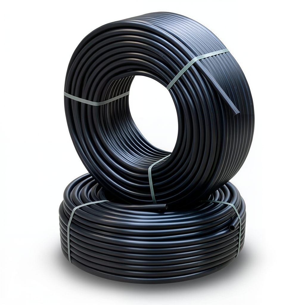 HDPE Pipes PE 80 6 Bar 110 mm OD 5 mm Thickness Black