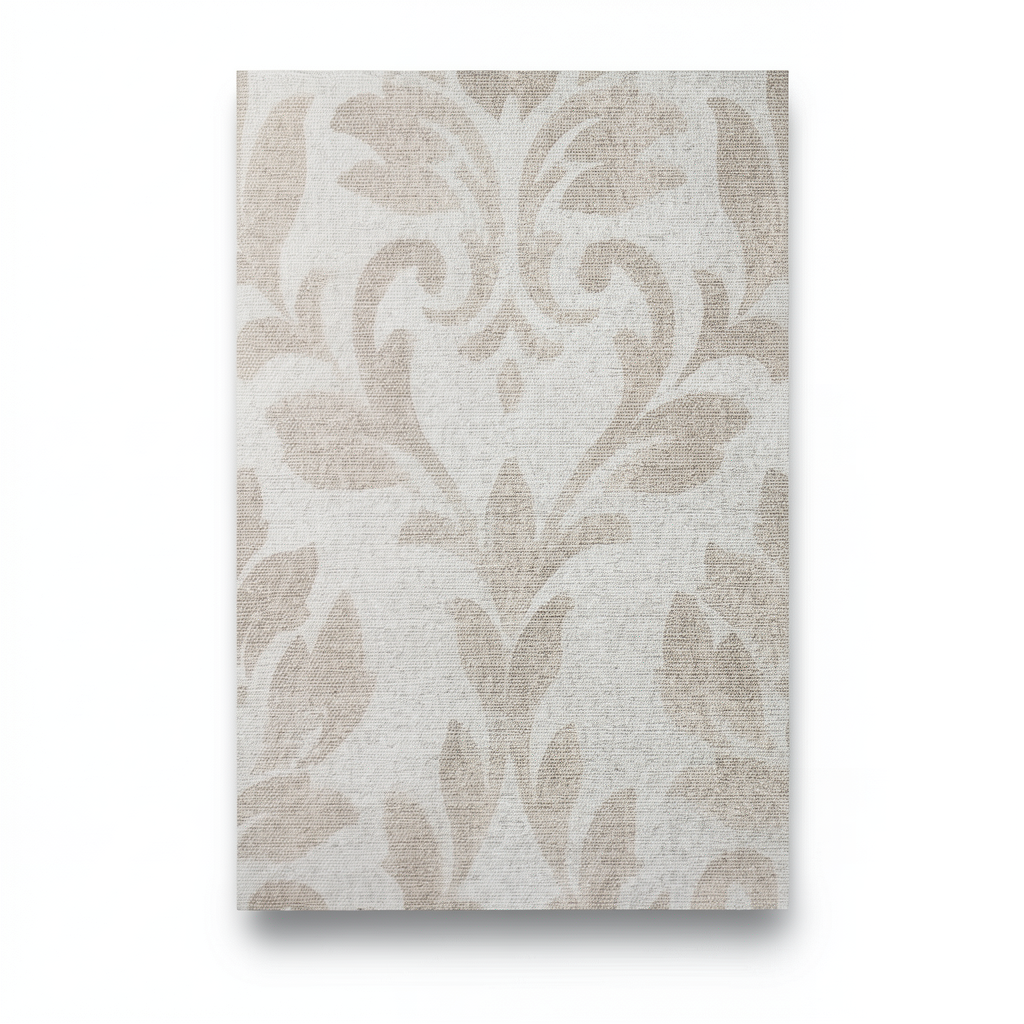 Patterned Wallpaper 10m x 0.73m Beige, Model 310004