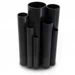 UPVC Pipes Modern Technology  Nominal Pressure 2.5 Bar Outside Diameter 400 mm Thickness 3.2 mm Black Colour