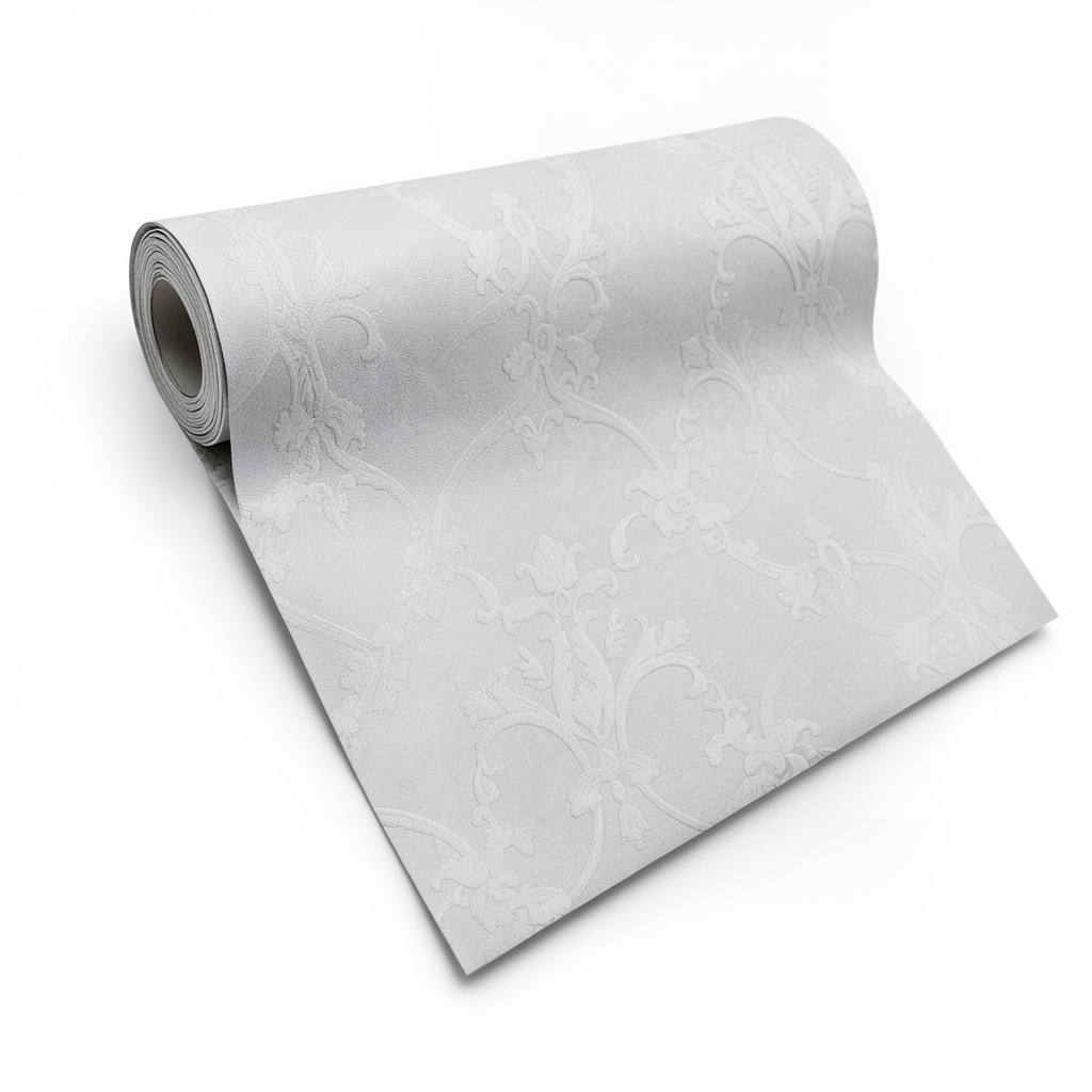 Italian Wall Cover Length 10m, Width 1.06m, Light Gray Color