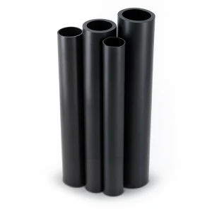 مواسير HDPE PE 80 ضغط 6 بار قطر خارجي 140 مم سمك 6.4 مم لون أسود