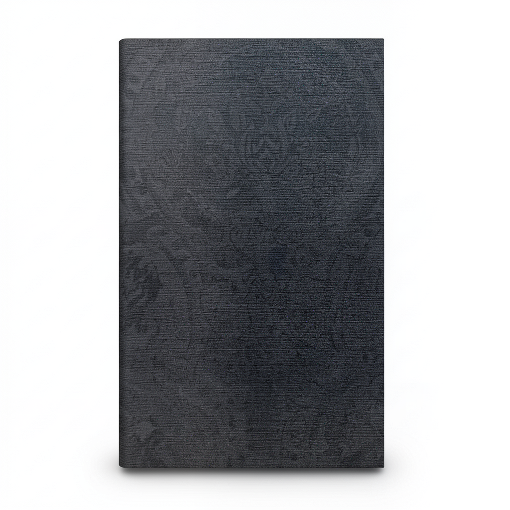 Italian Wallpaper 10m x 0.73m Dark Gray, Model 310013