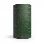 Patterned wallpaper, length 10 m, width 0.70 m, dark green color, model 13073