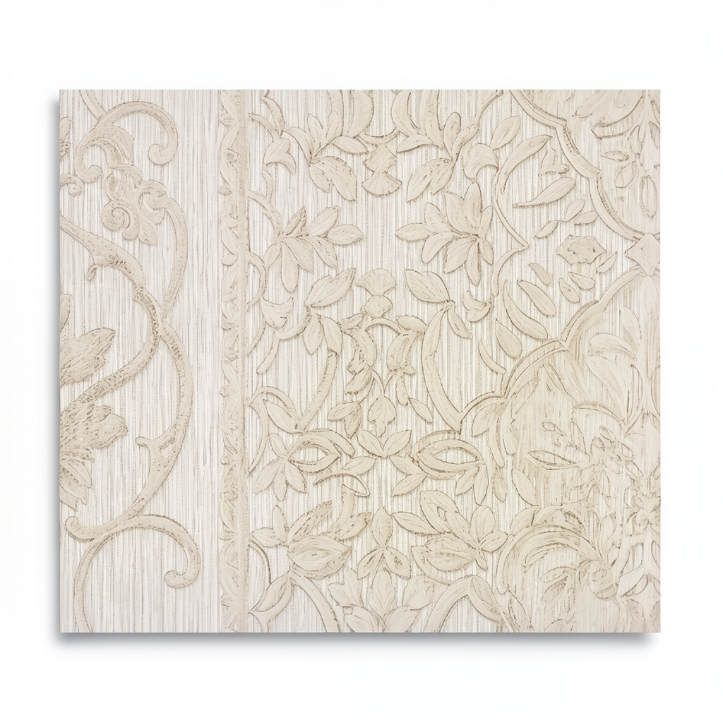 Italian Classic Wallpaper 10m×1.06m Light Beige, Model Z21820