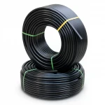 أنابيب HDPE  نيبروبلاست PE 80 ضغط 16 بار قطر خارجي 32 مم سمك 3.6 مم لون اسود