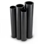 HDPE Pipes PE 80 Pressure 6 Bar Outside Diameter 160 mm Thickness 7.3 mm Black