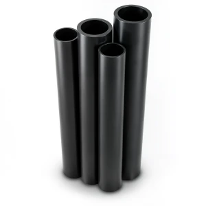 Al-Rajhi HDPE Pipes PE 80 Pressure 6 Bar Outside Diameter 180 mm Thickness 8.2 mm Black