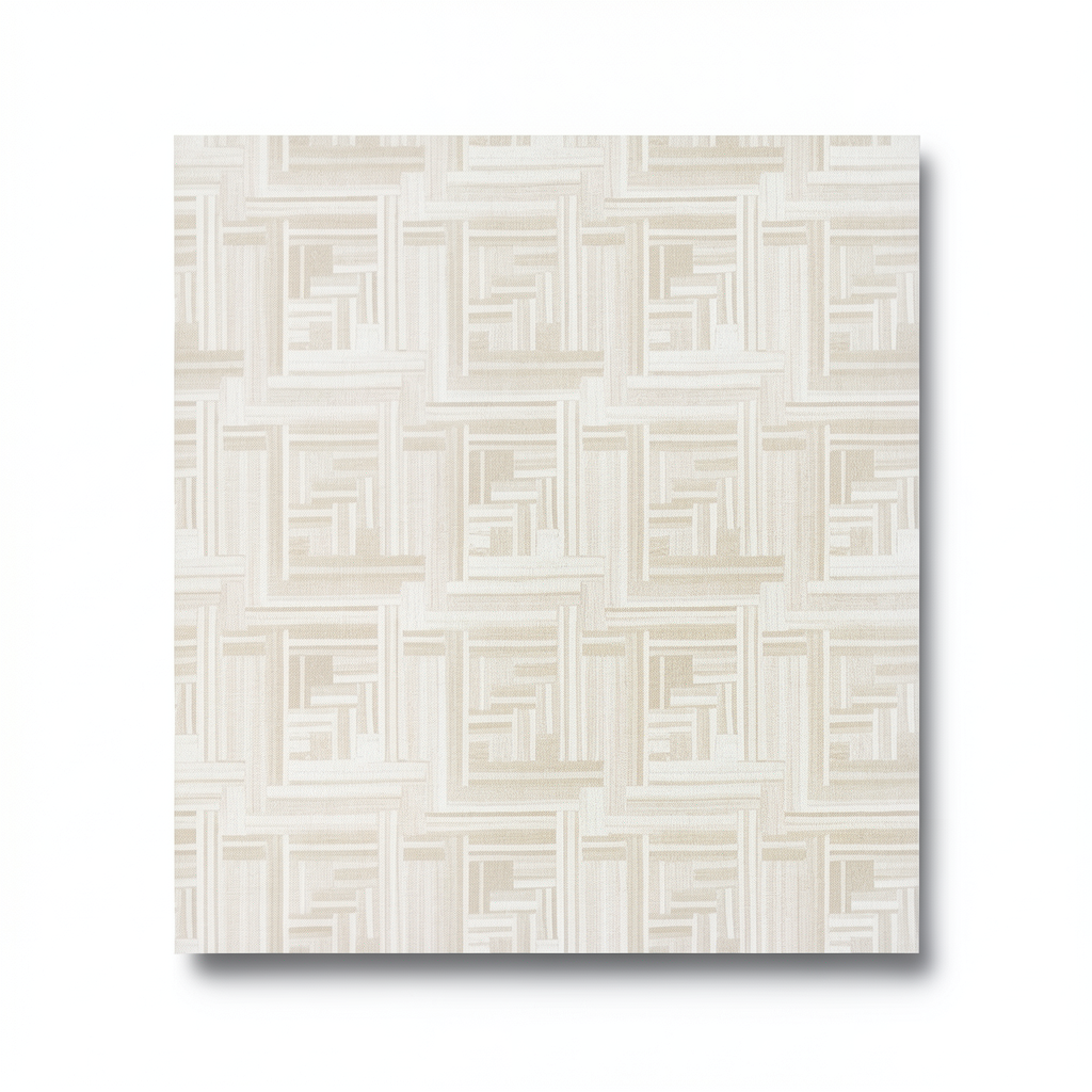 Italian Wall Covering 10m×1.06m Light Beige, Model Z44924