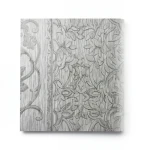 Classic Wallpaper Gray Color Length 10m Width 1.06m Model Z21826