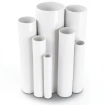 مواسير UPVC ضغط اسمي 2.5 بار قطر خارجي 110 مم سمك 1.8 مم لون أبيض