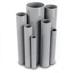 UPVC Pipes Nominal Pressure 2.5 Bar Outside Diameter 110 mm Thickness 1.8 mm Gray
