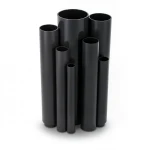 UPVC Pipes 2.5 Bar Pressure 110 mm OD 1.8 mm Thickness Black