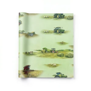 Youth and Children Wallpaper 10m x 0.53m Light Green, Model 293203